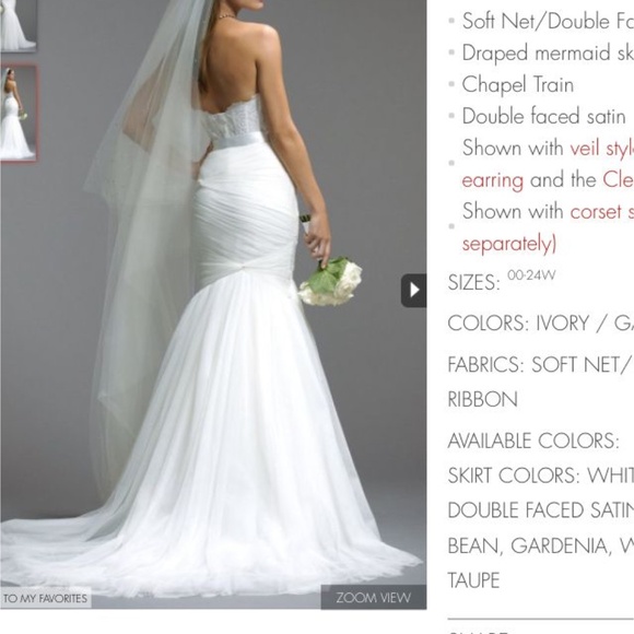 Waters Amina Skirt and Beaded Corset Dress -Size 2-6 - Picture 12 of 14